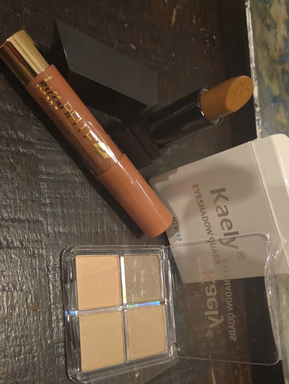 Morphe Sweet Tea, Kissa Belle Caramel Crunch, Kaely Eyrshadow Pallet Trio NIB